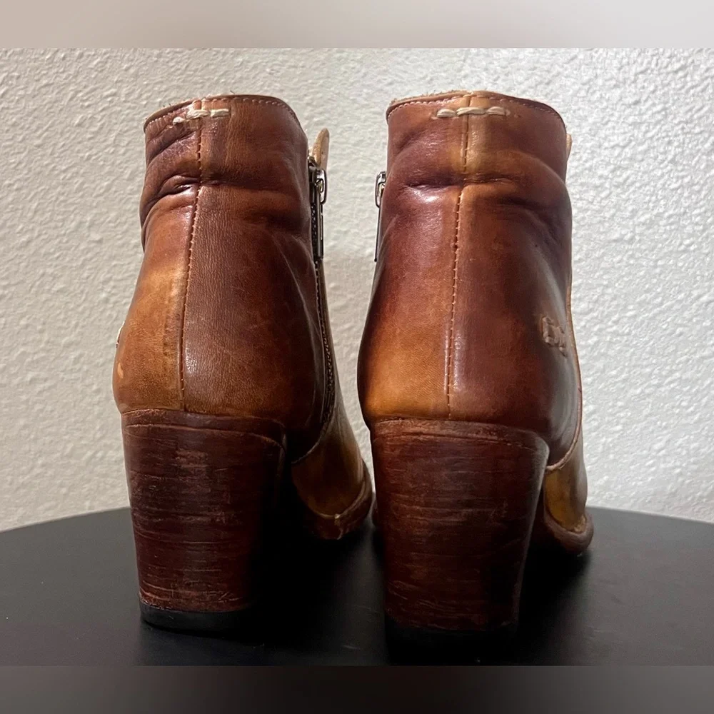 Bed|Stu Yell Hand Crafted Genuine Leather Boots Booties Trendy Winter Classic